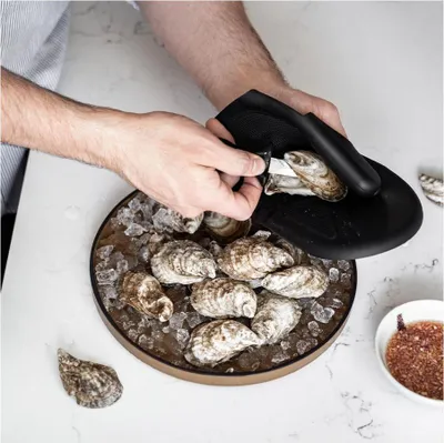 Produktbild von De Buyer Austernmesser mit ergonomischem Griff für sicheres und präzises Öffnen von Muscheln