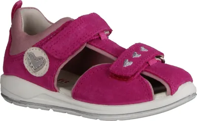 Produktbild von Superfit Boomerang 0008605500 Sandale Mädchen, Leder, Pink, Kindersandale - Kinderschuhe Teens Mädchen Gr. 25 - 42, Mehrfarbig, leder/textil (velour)
