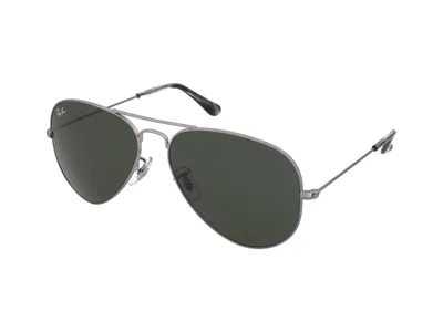 Produktbild von Ray-Ban AVIATOR CLASSIC, Erwachsener, Uni, Pilot, Grau, Nicht-polarisierte Linse, Metall