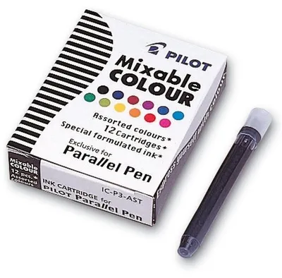 Image de PILOT Cartouches d'encre pour porte-plume Parallel Pen, assorties