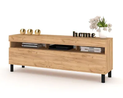 Produktbild von TV-Lowboard Fernsehschrank PLAY STEHEND Craft Eiche/Craft Eiche 140cm