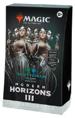 Image de Magic: The Gathering Commander: Modern Horizons 3: Tricky Terrain Commander