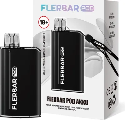 Zdjęcie produktu dla Flerbar Pod Akku schwarz