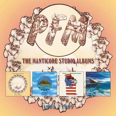 Immagine prodotto di Gli album in studio di Manticore (4CD Clamshell Box)