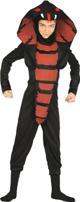 Produktbild von Cobra Schlange Ninja Krieger Kostüm 7-9 Jahre alt Abschlussball
