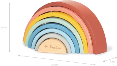 Image de Arc-en-ciel en bois 'Ruby