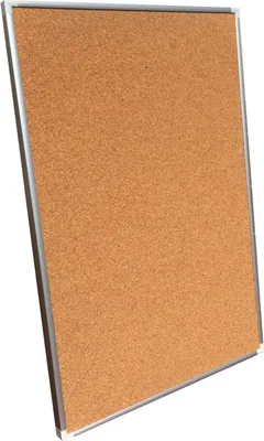 Produktbild von RAWWEST.BIS Pinnwand Kork mit Alurahmen 60x90 cm Korktafel Memoboard für Büro und Zuhause