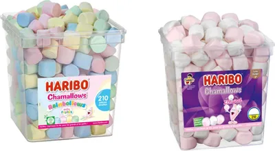 Image de Mélange Haribo : Chamallows Rainbollows