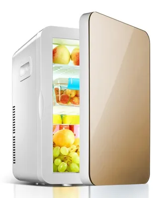 Immagine prodotto di Mini frigorifero - Borsa termica - Contenitore termico (raffreddante/riscaldante) - Frigorifero compatto - Contenitore portatile per il raffreddamento e il riscaldamento - Capacità: 8 litri