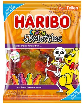 Produktbild von Haribo Crazy Skeletties 160g