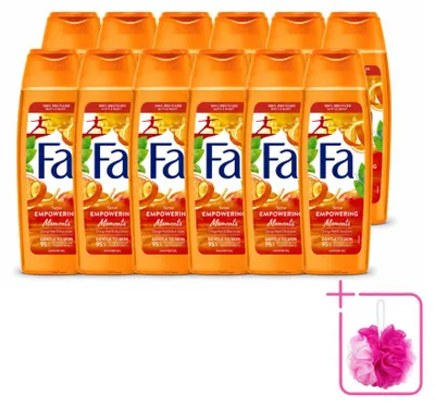 Zdjęcie produktu dla 12 sztuk żelu pod prysznic Fa "Empowering Moments" - 250 ml - zestaw ekonomiczny