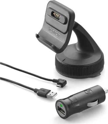 Productafbeelding van TomTom houder voor ventilatierooster, auto, TomTom, geschikt voor GO 520 en GO 5200, zwart