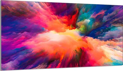 Produktbild von Glasschutzplatte für den Herd 90x52 Bunt