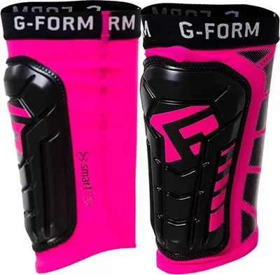 Produktbild von G-FORM Pro-S Vento Fußball Schienbeinschoner black/pink XL