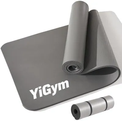 Productafbeelding van Gymnastiekmat, 195 x 61 x 1,2 cm, yogamat, dikke fitnessmat