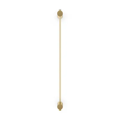 Zdjęcie produktu dla Lampa ścienna LED, mosiądz, aluminium, wys. 90,5 cm
