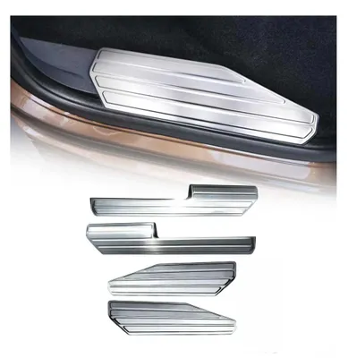 Immagine prodotto di Modanature di protezione delle soglie delle porte per VW Amarok 2010-2025 in acciaio inox 4 pz