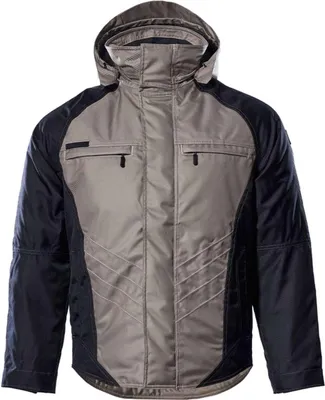 Produktbild von MASCOT® Frankfurt Winterjacke Größe 3XL, hellkhaki/schwarz | Packung (1 Stück)