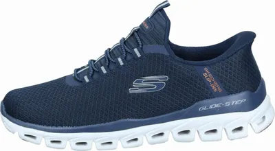 Image de Skechers Sneakers 233010-NVY in Navy Mesh/Pu color size 41.5