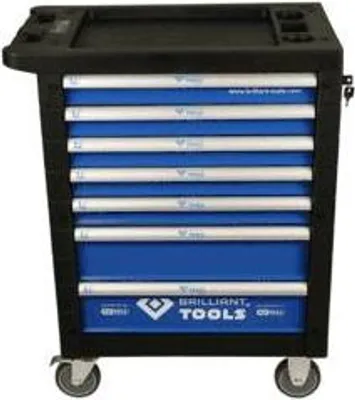 Produktbild von KS Tools Werkstattwagen mit 7 Schubladen, leer