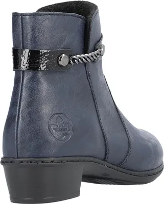 Produktbild von Rieker Komfort Stiefeletten Damen 31363738313435 Blau 38 EU