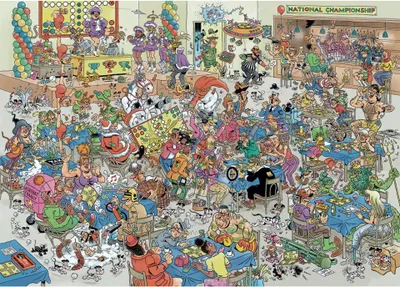 Immagine prodotto di Jan van Haasteren 1110100482, 1000 pezzi, 15 anni