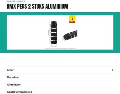 Image de Pédales antidérapantes pour BMX, en aluminium, 9 mm, 3/8 de pouce, 26 dents, 10 x 2,8 cm, légères, pour vélos