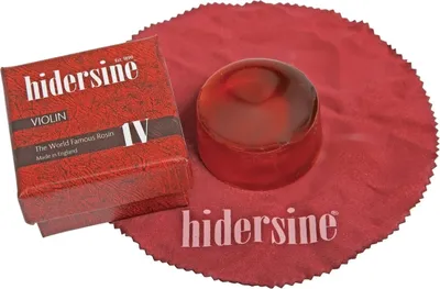 Produktbild von Hidersine IV Kolophonium im Stoffbeutel für Cello hell