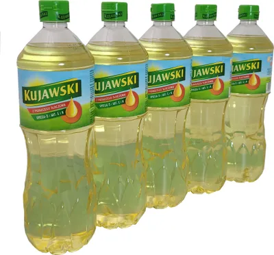 Produktbild von KUJAWSKI Rapsöl Speiseöl mit Omega 3 Fettsäuren 5x 1L