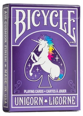 Zdjęcie produktu dla Bicycle UNICORN, 1 płyt(y), Chłopak, dziewczyna, Dzieci/dorośli, UNICORN, Pudełko