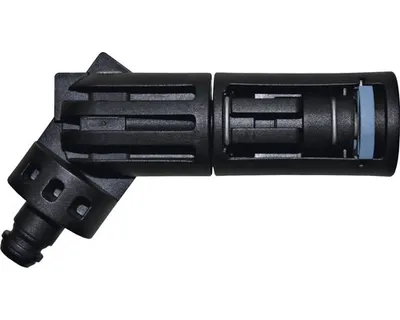 Produktbild von Nilfisk Adapter Multi-Winkel Click & Clean, Abguss, Nilfisk, C & C Multi angle adaptor, Schwarz, Blau