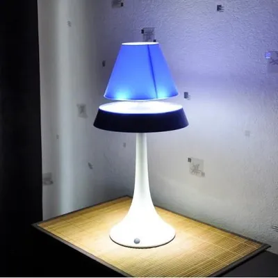 Image de Lampe en lévitation ALTHURIA PureLine BLEUE