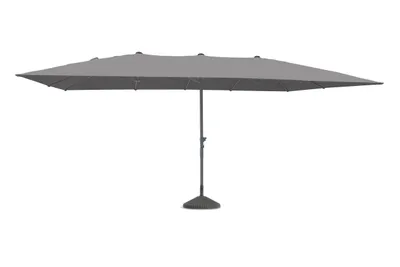 Produktbild von Rechteck-Doppelsonnenschirm anthrazit 4,60 x 2,70 m