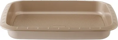 Produktbild von BergHOFF LEO - Kastenform Kuchen - Rechteckig - Balance 34x25,50x5cm - Champagne Farbe Backform - PFAS-frei Metall