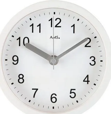 Produktbild von AMS Funk-Wanduhr, Funkwerk, D16x5cm, 5927