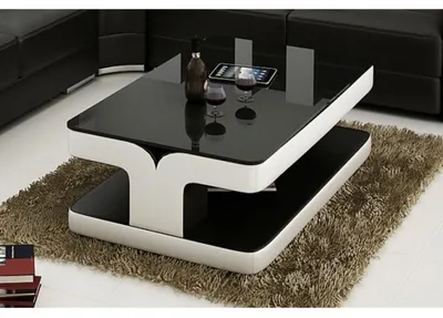 Produktbild von Moderner Glas-Couchtisch – Luxus Wohnzimmertisch Designer Möbel