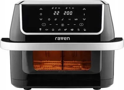 Obrázok produktu pre Fritéza Bez Tuku 10L 1800W Raven Efn008 S 8 Programami A Časovačom