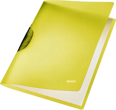 Image de LEITZ Klemmmappe Colorclip A4 gelb KLEMMMP COL.RAINB.GELB 417600