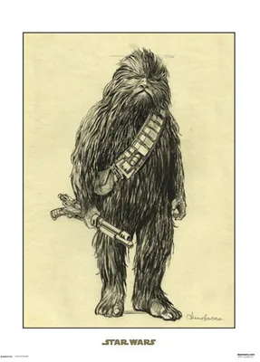 Produktbild von Star Wars - Kunstdruck - Chewbacca