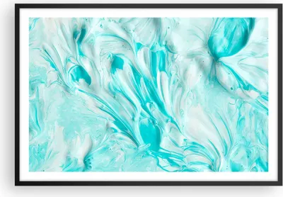 Produktbild von Gerahmtes Poster - Schwarzer Rahmen - Blume Abstraktion - 91,5x61 cm - Wand Bild - Wanddeko - Wandbilder - Kunstposter - Wandposter - Bilderrahmen - Bilder - Kunstdruck - Wandbild - P2BAA91x61-3827