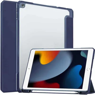 Immagine prodotto di iPad 9 2021 10,2 pollici, iPad 7 2019 10,2 pollici, iPad 8 2020 10,2 pollici Hülle: imoshion Libreria rigida Trifold