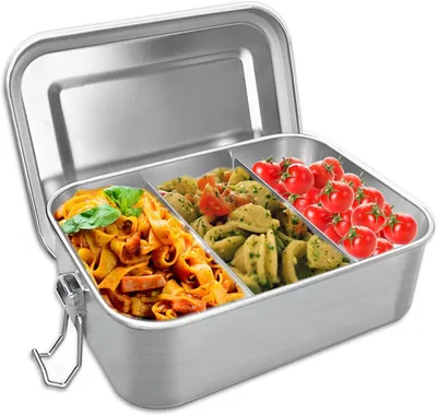 Produktbild von Lunchbox – Edelstahl – Auslaufsicher – BPA-frei