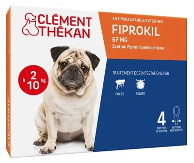 Produktbild von Fiprokil Duo Hund 2-10 Kg - Clement Thekan