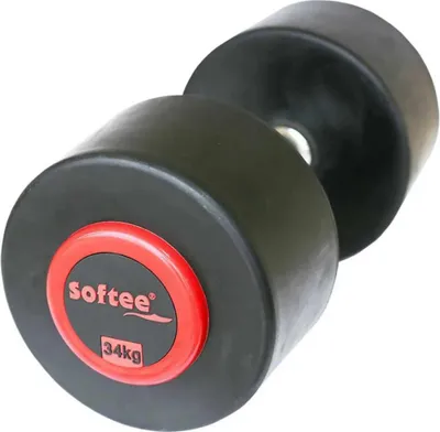 Zdjęcie produktu dla Hantla Softee Pro-sport 34 kg czarna 34 kg czarna 34 kg