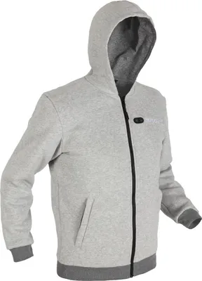 Produktbild von Beheizbarer Herren Hoodie Grau - Dual Heating