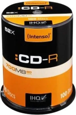 Produktbild von Intenso CD-R 700Mb 52x spindel (100)