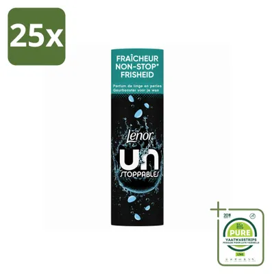 Produktbild von 25 x Lenor Unstoppables Wäscheparfüm Fresh - 235 g - Großpackung - 25 Stücke