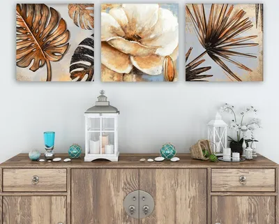 Produktbild von Wallity, P6619748771- RMY1315, Bunt, Leinwandbilder, 90 x 30 cm, 100% Leinwand
