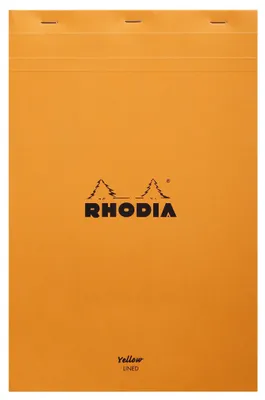 Image de RHODIA Bloc-notes No. 19 DIN A4+ ligné orange 80 feuilles