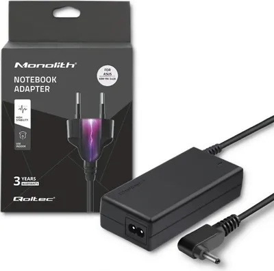 Image de Adaptateur secteur/onduleur Qoltec 51510,65 W pour intérieur, noir